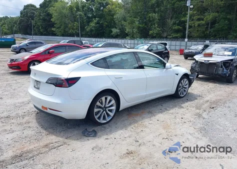 2017 Tesla Model 3 Long Range/Standard from USA, damaged, VIN 5YJ3E1EA8HF003747